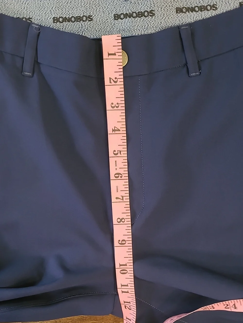Bonobos New York Golf Slim Fit Royal Blue Chinos Size 35/32